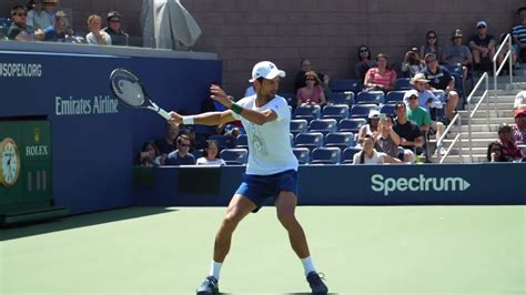 The strokes were very very similar. Novak Djokovic Forehand Slow Motion - Video - Love Tennis