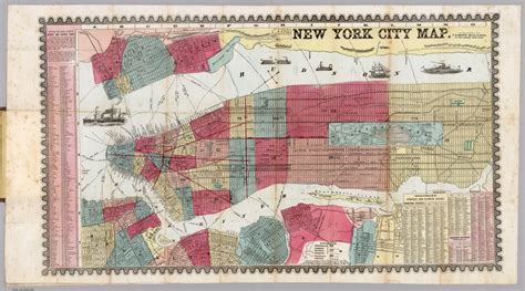 New York Ward Map 1860