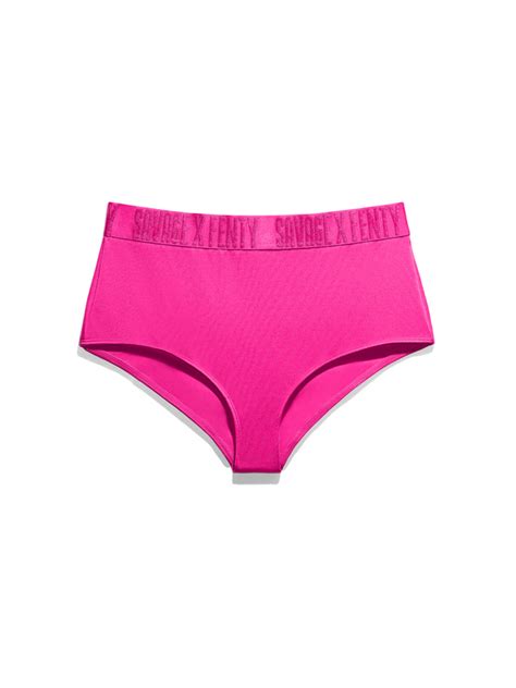 Forever Savage Booty Short In Pink Savage X Fenty