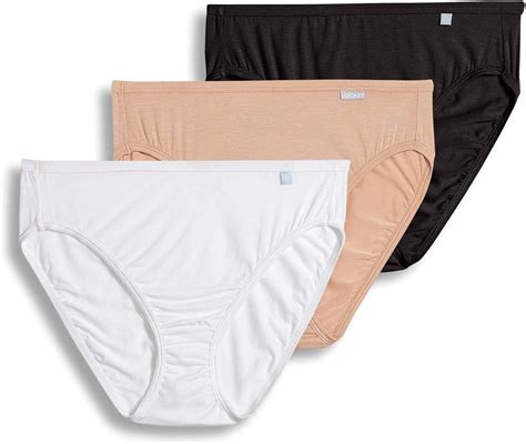 Jockey Womens Underwear Supersoft French Cut 3 Pack Uk Clothing