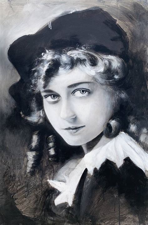 Marion Davies 1916 Painting By Daniel Ringelberg Saatchi Art