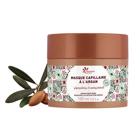 Masque Capillaire L Argan Cosm Tique Bio Fleurance Nature