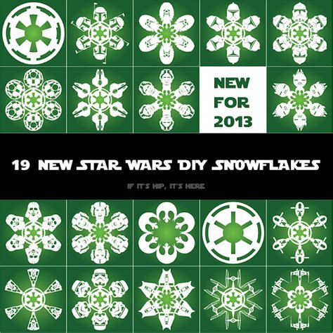 If Its Hip Its Here Archives Star Wars Snowflakes And Templates To