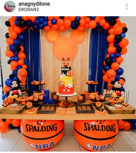 Maybe you would like to learn more about one of these? Mickey Mouse Spalding Basketball Inspired Birthday Party ...