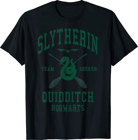 Buy Harry Potter Slytherin Team Seeker Hogwarts Quidditch T Shirt