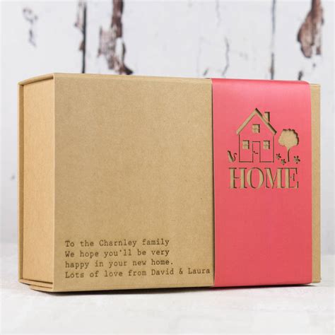 A new home means a big housewarming party! 'home sweet home' gift box by fora creative ...