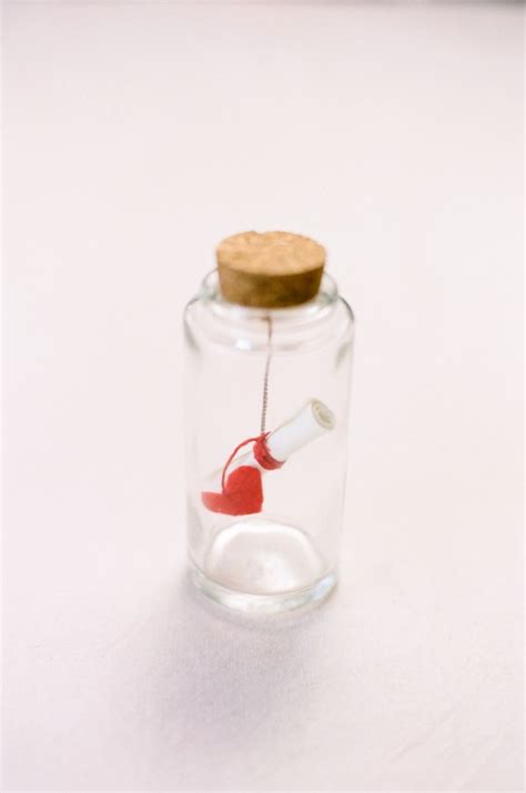 Diy message in a bottles are easy. DIY :: Message in Bottle Valentine - Camille Styles