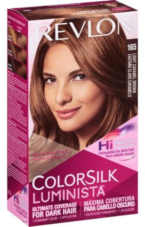Revlon Colorsilk Luminista Hair Color 165 Light Caramel Brown 1 Ea