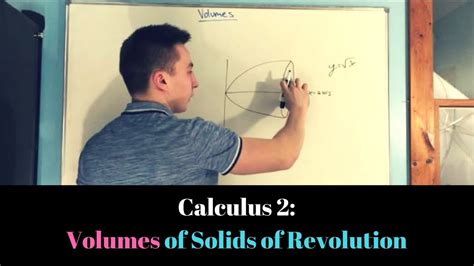 Calculus 2: Intro to Volumes of Solids of Revolution (Disc Method ...