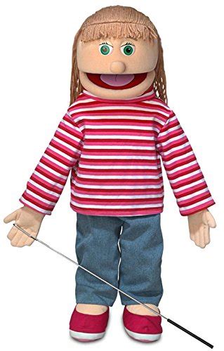 25 Emily Peach Girl Full Body Ventriloquist Style Puppet Pricepulse