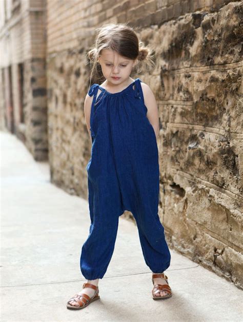 Toddler Harem Jumpsuit Sewing Projects For Kids Sewing For Kids Baby