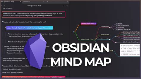 Obsidian Mind Maps Create Mind Maps Fast Youtube