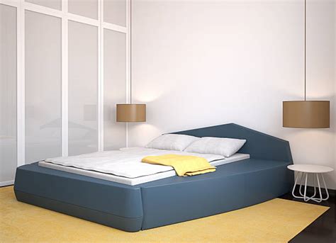 Blue Yellow Bedrooms Stock Photos Pictures And Royalty Free Images Istock