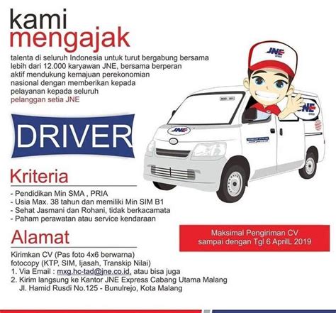 We did not find results for: Loker Driver Jne Solo - Lowongan Kerja Sebagai Driver Mei ...