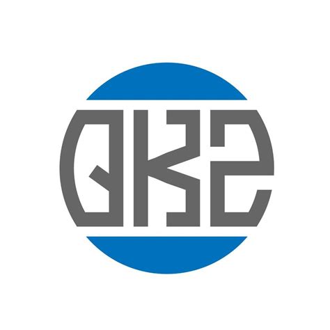 Qkz Letter Logo Design On White Background Qkz Creative Initials