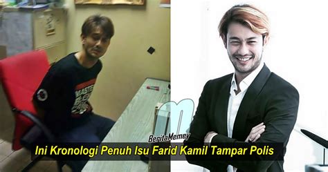 Ramai nak tahu apa sebab farid kamil tampar polis? Kronologi Penuh Isu Datuk Farid Kamil Tampar Polis ...