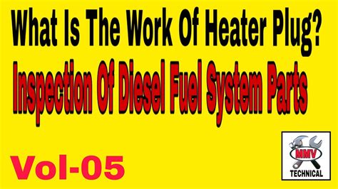 Diesel Fuel System Vol 05 Youtube