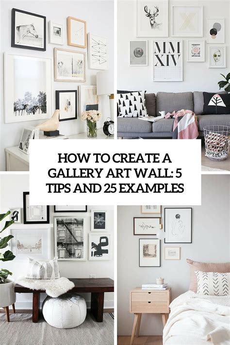 How To Create An Art Gallery Wall 5 Tips And 25 Ideas Shelterness