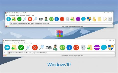 Winrar is a windows data compression tool that focuses on the rar and zip data compression formats for all windows users. Windows 10 WinRAR theme by alexgal23 on DeviantArt