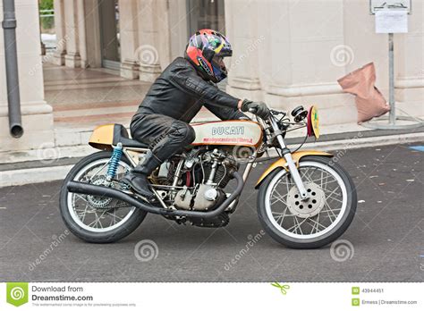 Vintage Racing Motorcycle Ducati Editorial Photo Image