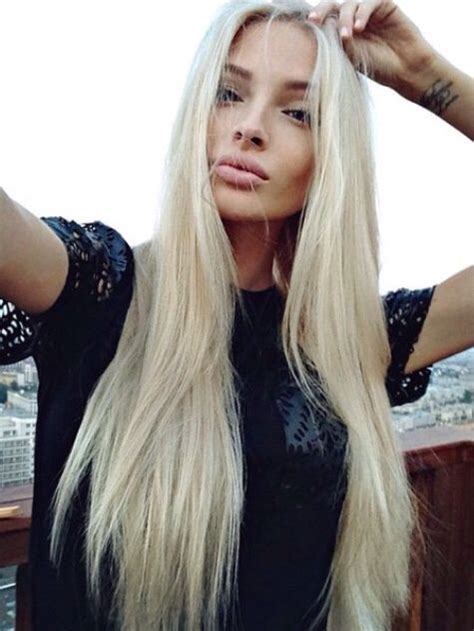 alyona shishkova blonde beauty blonde hair hair hair hair beauty dreads babe bright blonde