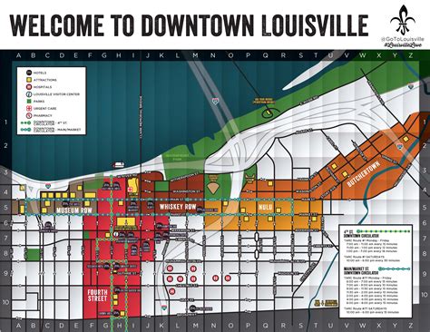 Map Of Louisville Ky Official Travel