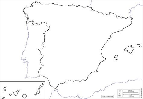 Mapas De España 2019 Más De 250 Imágenes Actuales Para Descargar E