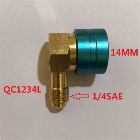 R1234 R1234yf To R134a R134 Low Side Quick Coupler Adapter Car Auto Ac
