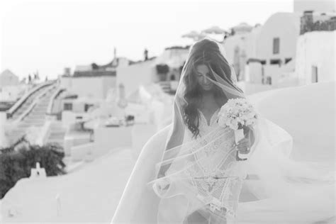 Santorini Wedding POPSUGAR Love Sex Photo