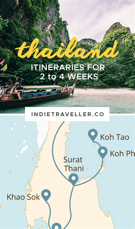 Thailand Itinerary For 2 To 4 Weeks North South Highlights