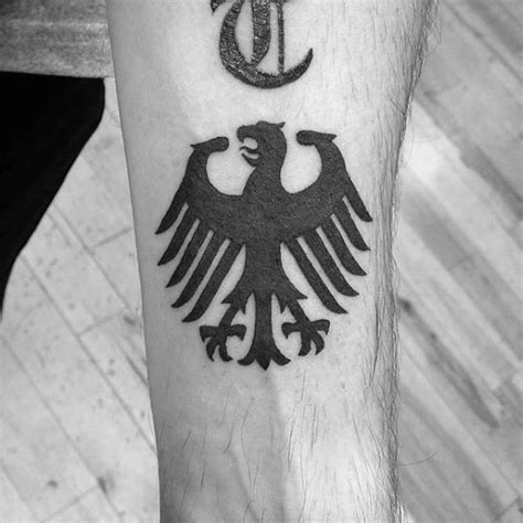 50 German Eagle Tattoo Designs For Men Germany Ink Ideas