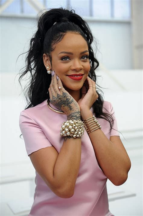 Rihanna Dior Cruise 2015 Fashion Show May 2014 Celebmafia