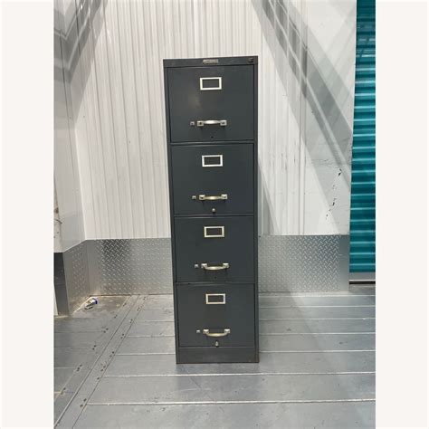 Steelmaster Vintage 4 Draver Vertical File Cabinet Aptdeco