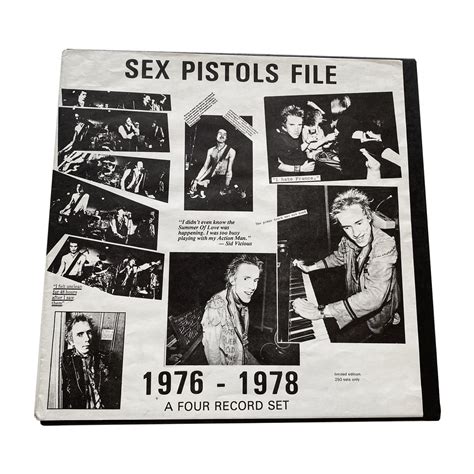Sex Pistols File 1976 1978 Box Set Used Sorry State Records