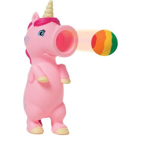 Hog Wild Pink Unicorn Popper Blasters And Foam Play