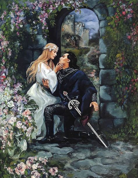 Lady And Her Kinght Cherif Fortin And Lynn Sanders Romance Arte Produção De Arte Casais