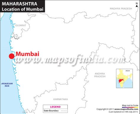 Mapa De Mumbai Bombay Maharashtra India India Mapa Mapa Thornton 1750