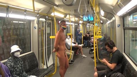 Naked In The Subway Of Berlin Video 3 ThisVid Com