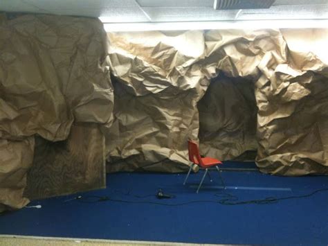 Creative Construction How To Make A Cave Out Of Paper Cave Quest Vbs