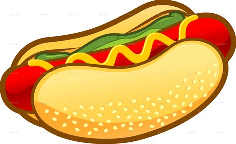 Hot Dog Clipart Free Download On Clipartmag