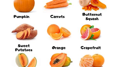 Orange Vegetables Dini Fruit
