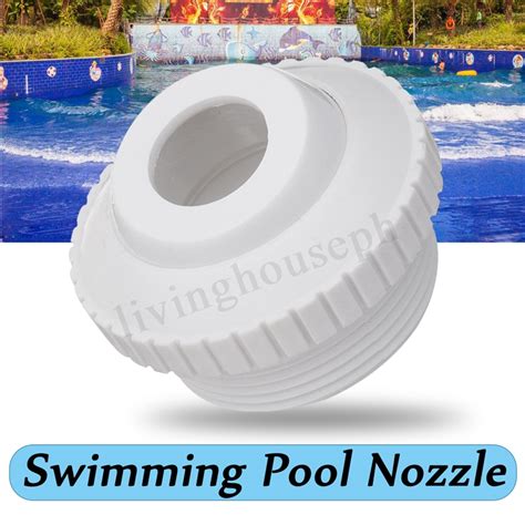 Swimming Pool Outlet Nozzle 360° Rotation Pool Massage Nozzle Water