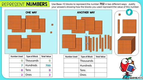 Place Value Representing Numbers With Base 10 Blocks Youtube