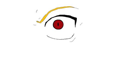Narutos Kyuubi Eye By Tree Flower On Deviantart