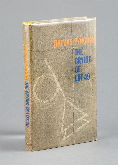 Lot †thomas Pynchon The Crying Of Lot 49 First Edition