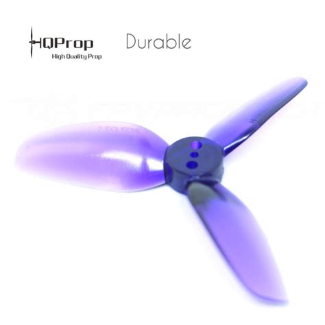 HQProp T2.5x3.5x3 Durable - Purple - FPVracing.ch