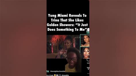 yung miami says she loves golden showers careshaplease shorts shortsviral shortsfeed youtube