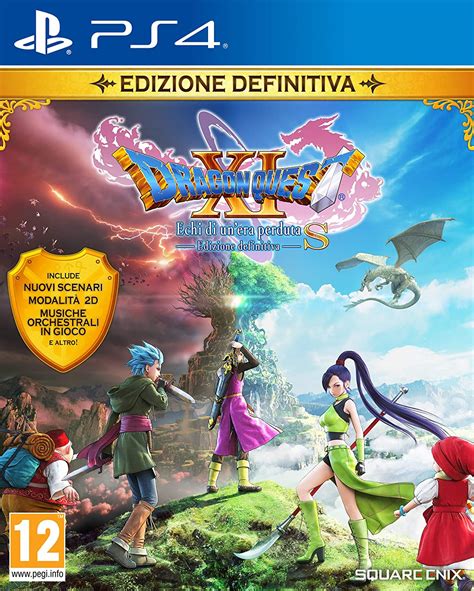 Dragon Quest Xi S Echi Di Unera Perduta Edizione Definitiva Playstation 4 Confezione