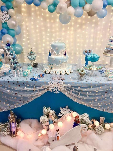 Cumple Frozen Frozen Birthday Decorations Disney Frozen Birthday Party