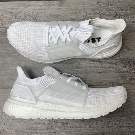 Adidas Ultraboost Ultra Boost Triple White Womens Running Shoes